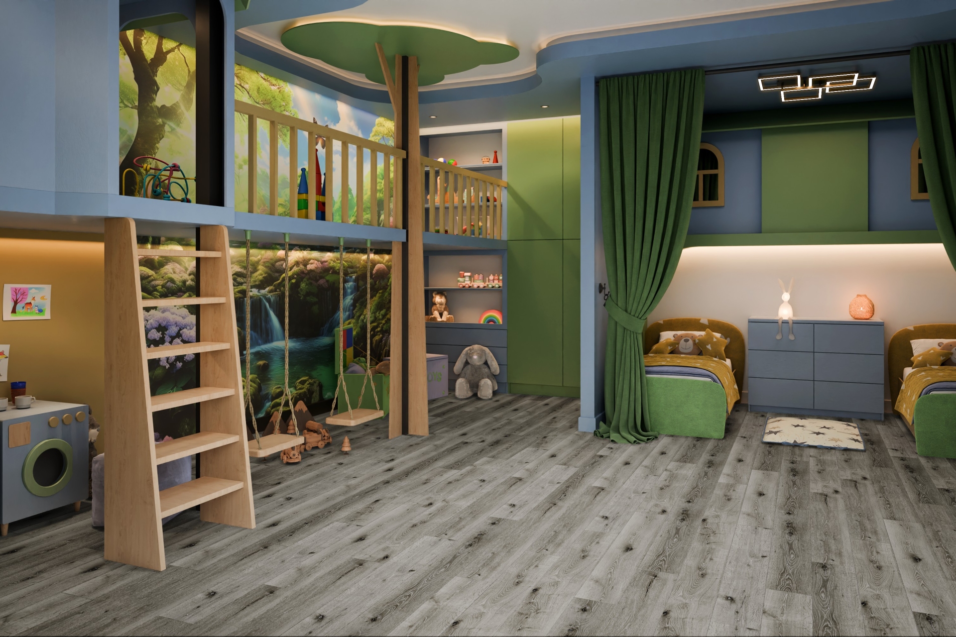 Усовершенствованная кварц-виниловая плитка «Damy Floor» Дуб Состаренный Серый (1227*187*2,5 мм) — купить в Ставрополе