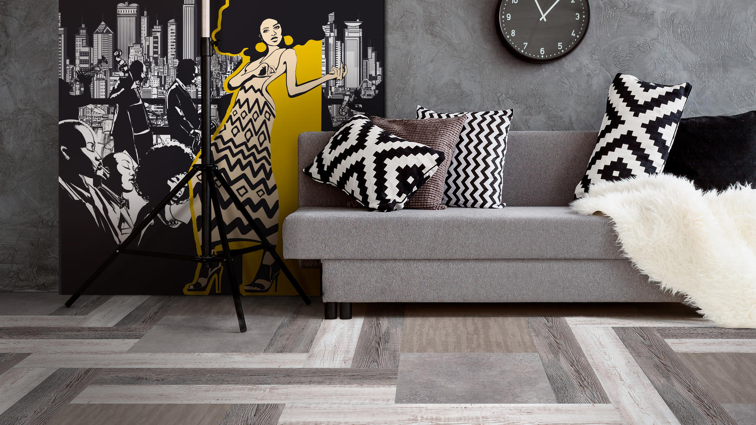 Виниловая плитка "Tarkett" Blues Brighton (457,2*457,2*3 мм) — купить в Ставрополе