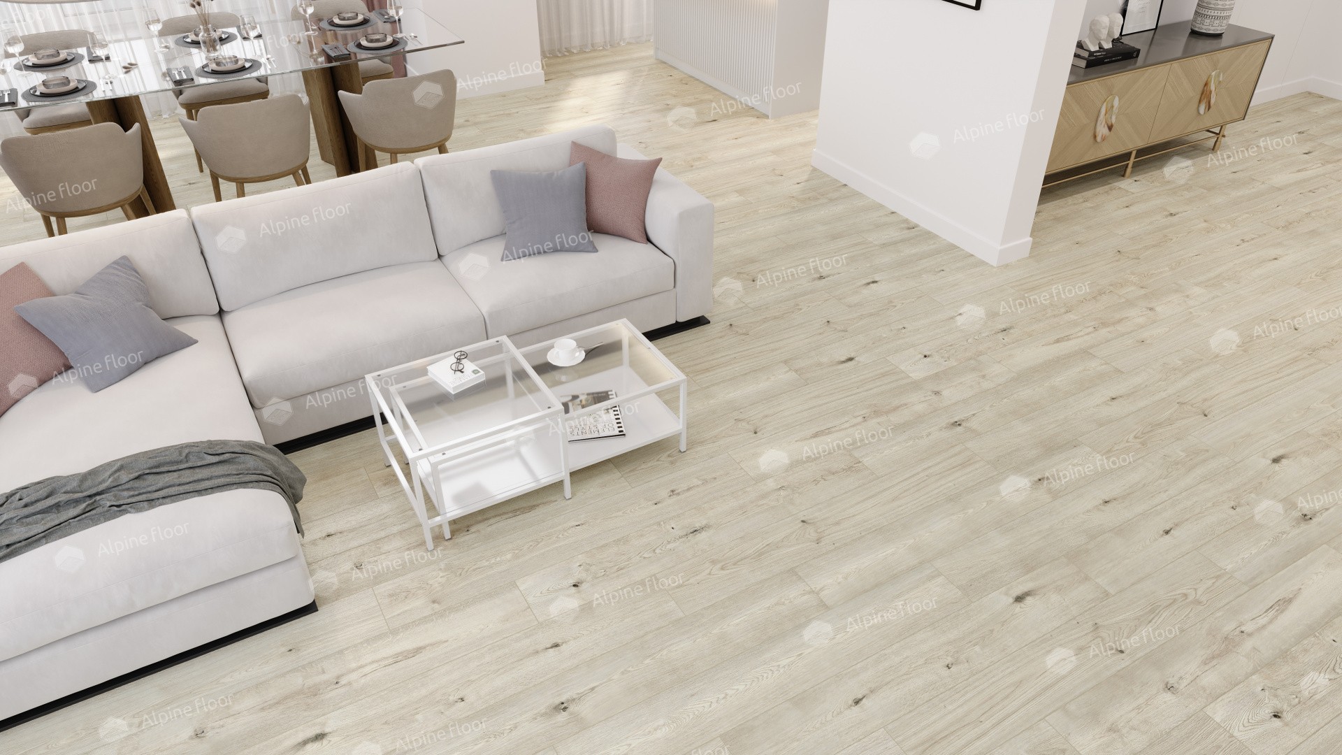 Ламинат "Alpine Floor" Дуб Гамбург (1285*192*8 мм) — купить в Ставрополе