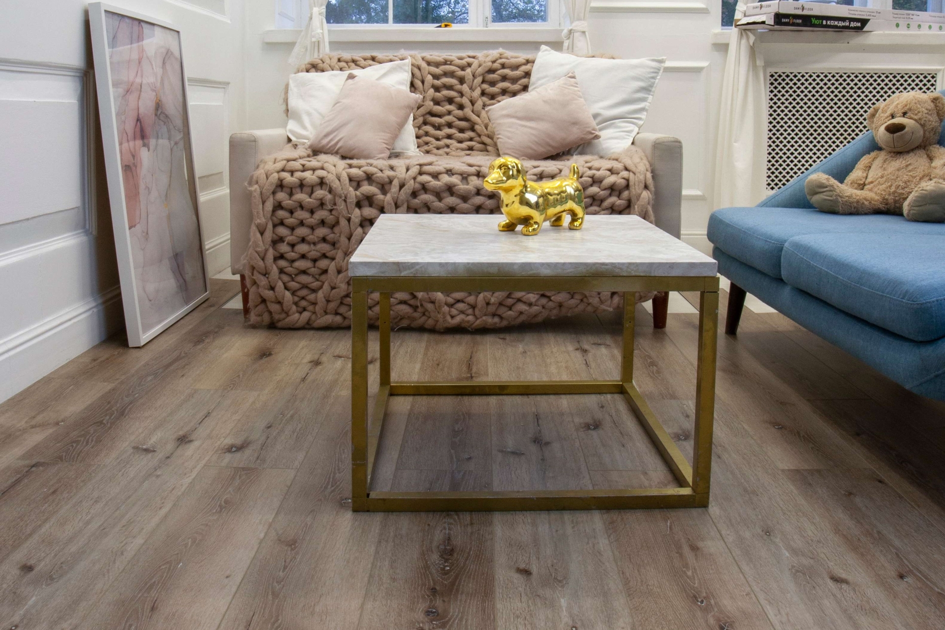 Усовершенствованная кварц-виниловая плитка «Damy Floor» Дуб Лофт (1227*187*2,5 мм) — купить в Ставрополе