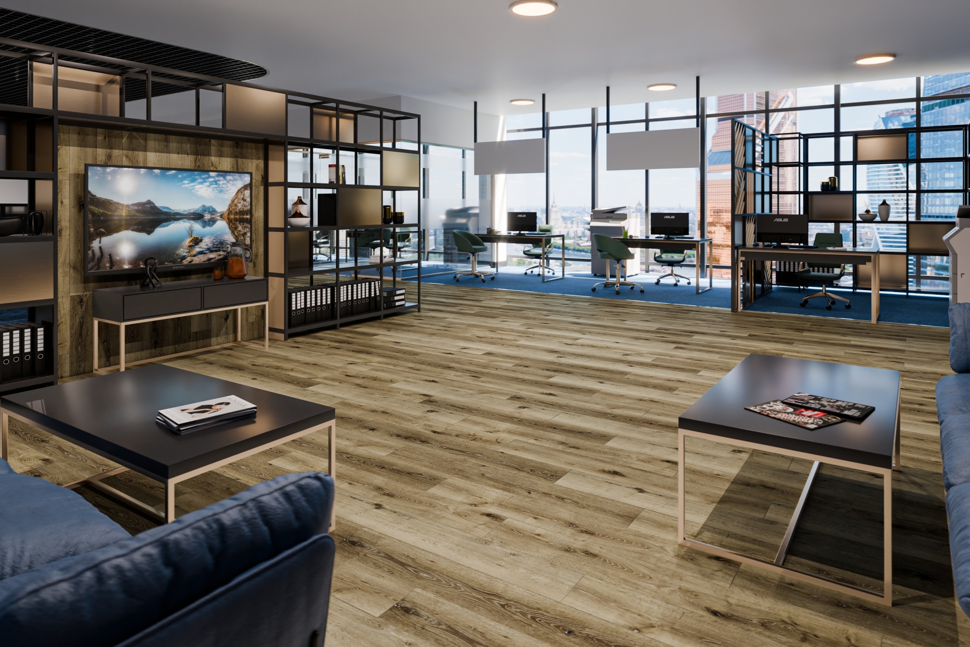 Усовершенствованная кварц-виниловая плитка «Damy Floor» Дуб Провинциальный (1227*187*2,5 мм) — купить в Ставрополе