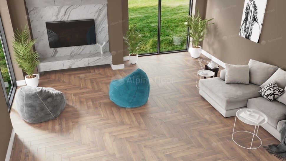 Виниловая плитка "Alpine Floor" Parquet LVT Дуб Royal (590*118*2,5 мм) — купить в Ставрополе