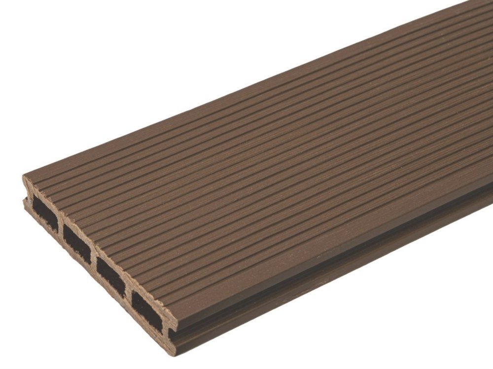 Террасная доска орех TalverWood 150*25мм, 3 D+вельвет брашинг — купить в Ставрополе