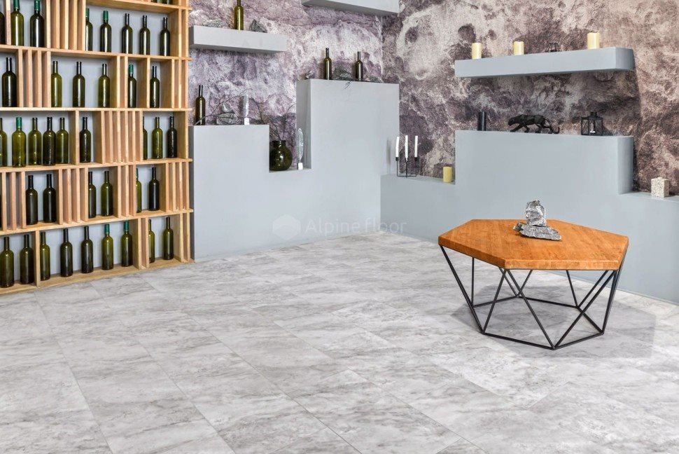 Виниловая плитка "Alpine Floor" Light Stone Чили (608*303*2,5 мм) — купить в Ставрополе
