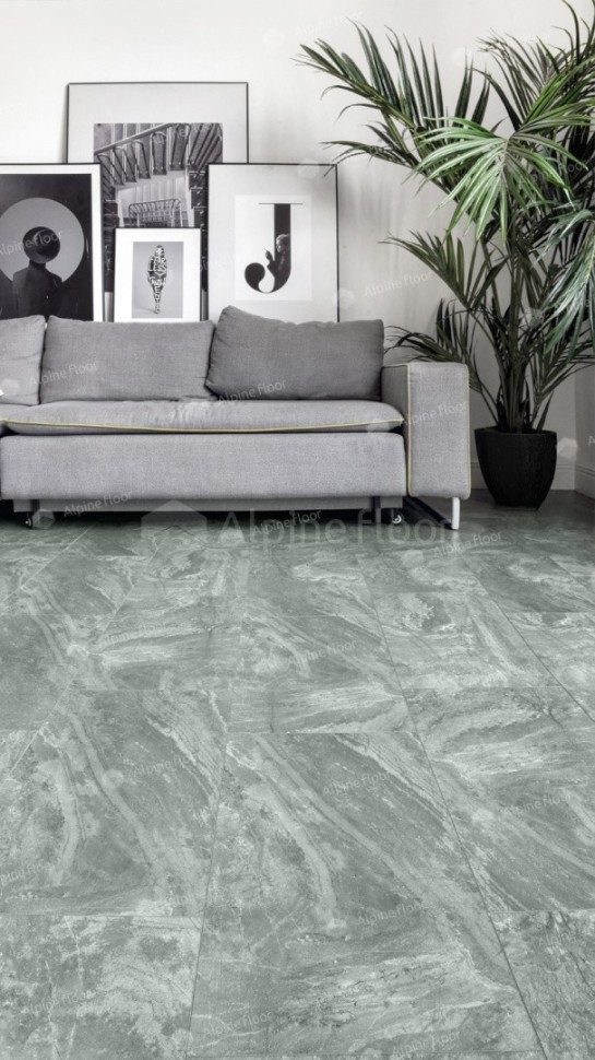 Виниловая плитка "Alpine Floor" Light Stone Хэмпшир (608*303*2,5 мм) — купить в Ставрополе