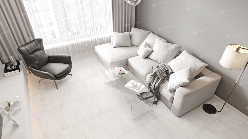 Виниловая плитка "Alpine Floor" Light Stone Брайс (608*303*2,5 мм) — купить в Ставрополе