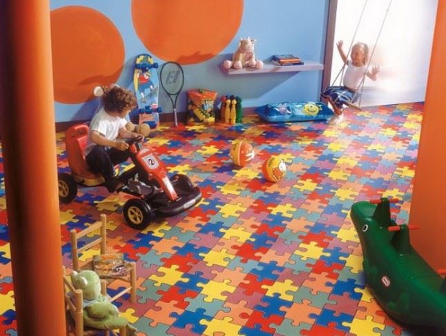 Линолеум бытовой "IVC" Neo Puzzle 50 (3м) — купить в Ставрополе