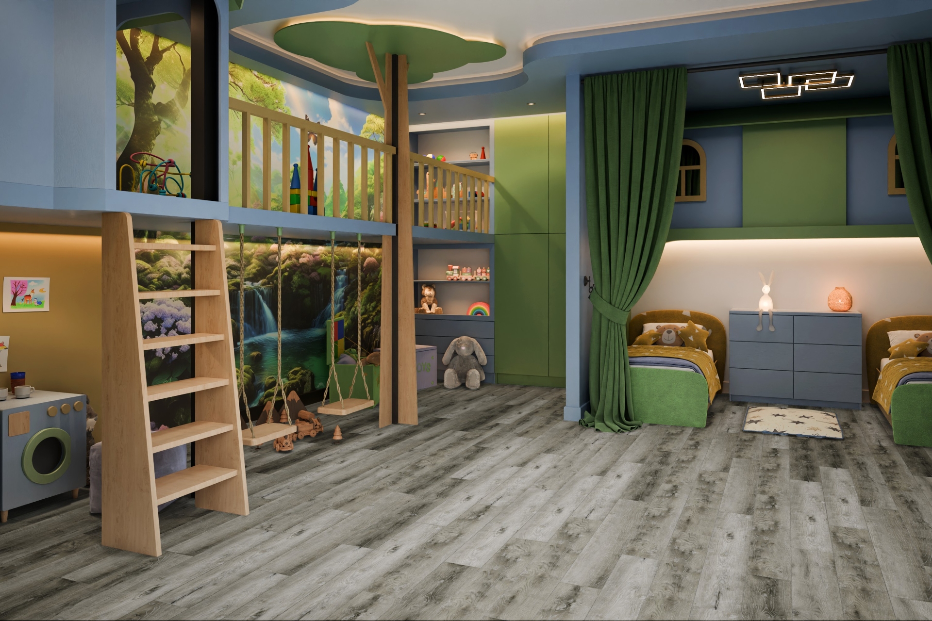 Усовершенствованная кварц-виниловая плитка «Damy Floor» Дуб Рустикальный Серый (1227*187*2,5 мм) — купить в Ставрополе