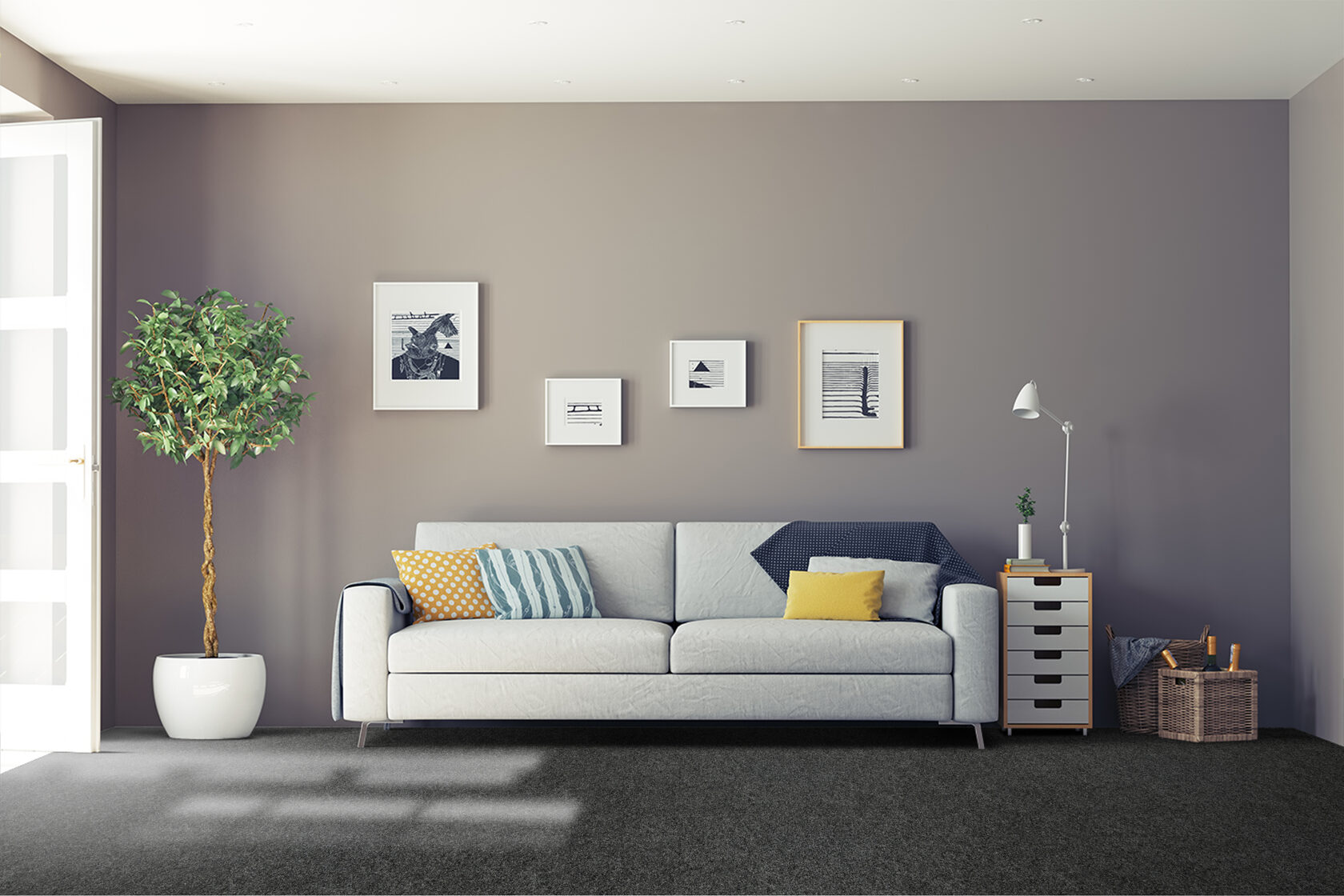 Ковровое покрытие "Bonkeel" Color Rib Ebony 98 (ширина 1м/3м/4м) — купить в Ставрополе