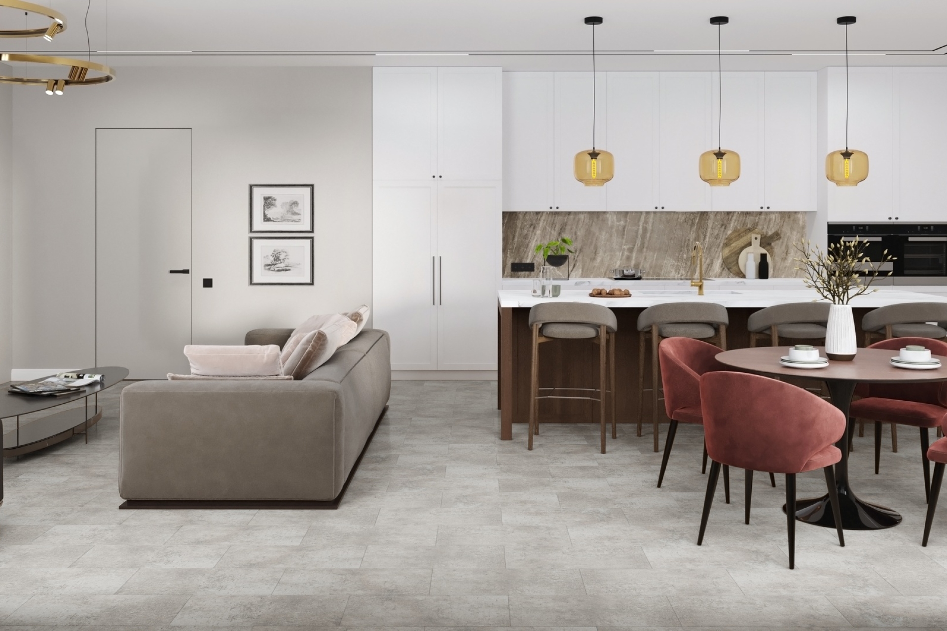 SPC плитка «Damy Floor» Фудзияма (610*305*5 мм) — купить в Ставрополе