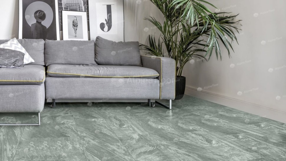 Виниловая плитка "Alpine Floor" Light Stone Хэмпшир (608*303*2,5 мм) — купить в Ставрополе