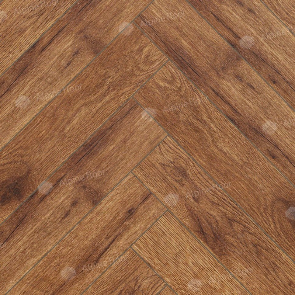 Ламинат "Alpine Floor" Herringbone 12 Дуб Умбрия (600*100*12 мм) — купить в Ставрополе
