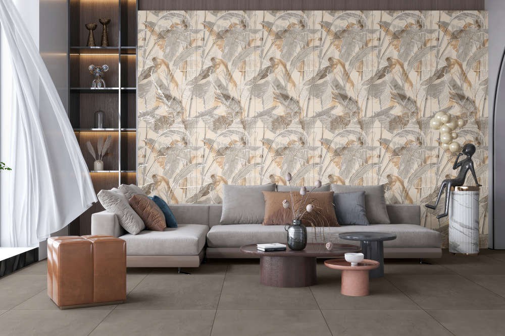 Керамогранит "Ennface" 600*1200 Martinique Glu Рельефный, Глянцевый Мультиколор — купить в Ставрополе