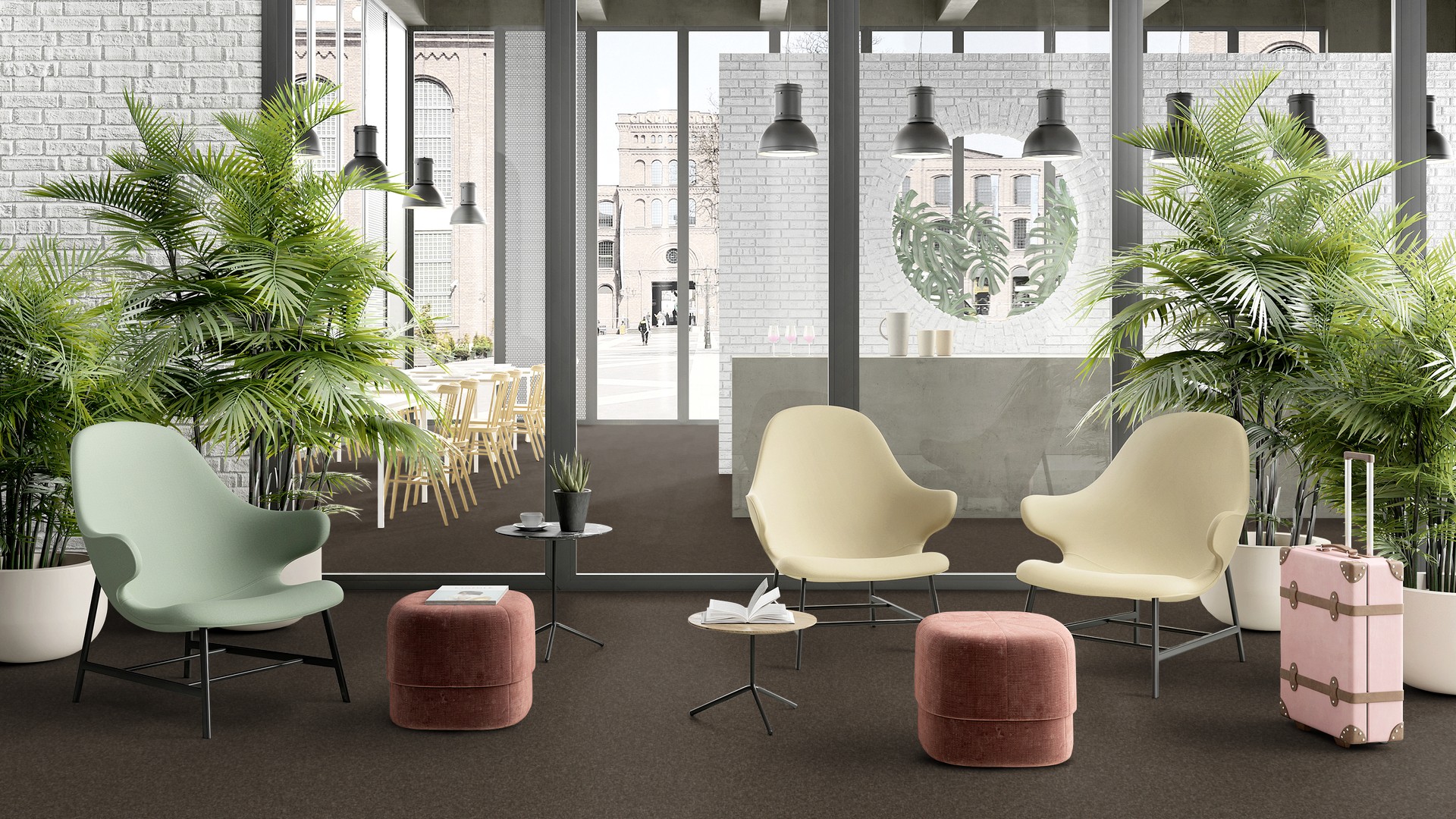 Ковровая плитка Medusa Tile 43 (500*500*5 мм) — купить в Ставрополе